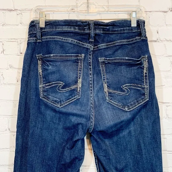 Silver Jeans Avery Straight Crop - Picture 5 of 8